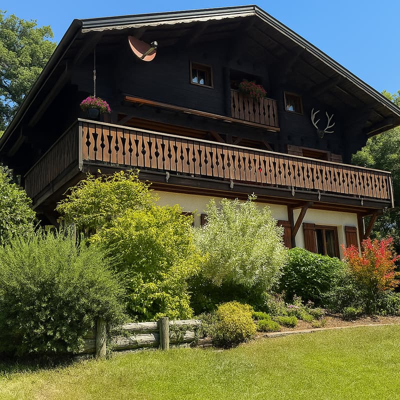 Chalet de charme à Vesancy, proche Divonne (2)