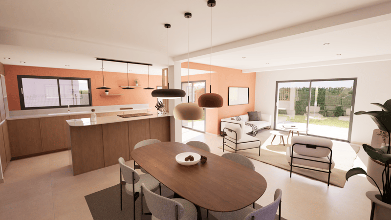 Prévessin-Moëns, villa T6 de 136m2 utile (3)