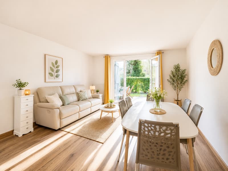 T3 Duplex avec terrasse, jardin et garage a sillingy !! (4)