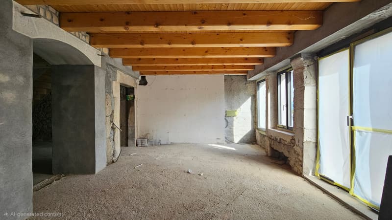 Peron (Logras) maison mitoyenne 140m2 hors d'eau / hors d'air (3)