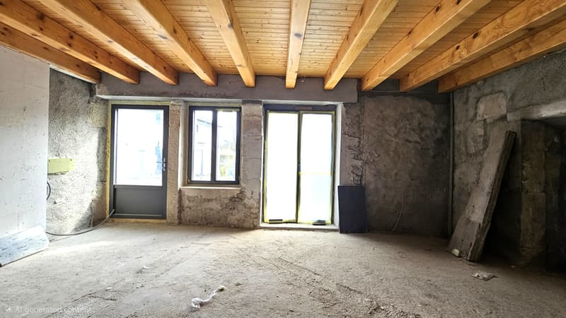 Peron (Logras) maison mitoyenne 140m2 hors d'eau / hors d'air (12)