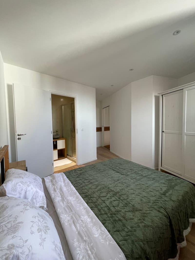 Maison dans une ferme rénovée à Crozet (5)