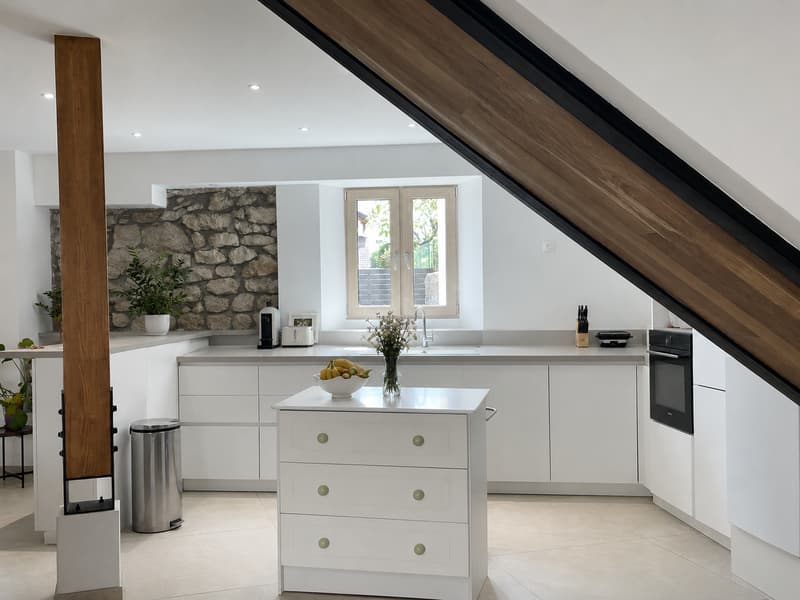 Maison dans une ferme rénovée à Crozet (4)