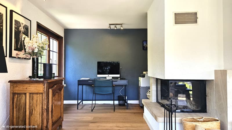 Maison de 187m2, sous-sol aménagé, garage, piscine à Sergy (5)