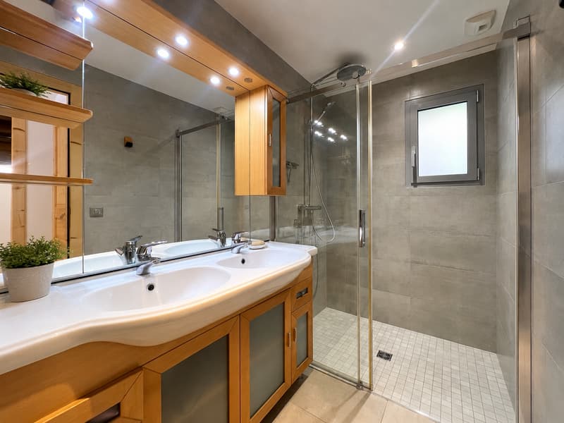 Magnifique chalet avec 110 m² de garages et vue panoramique sur les montagnes (10)