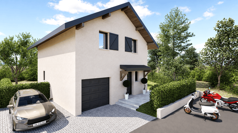 Maison contemporaine au centre de Bonneville (1)