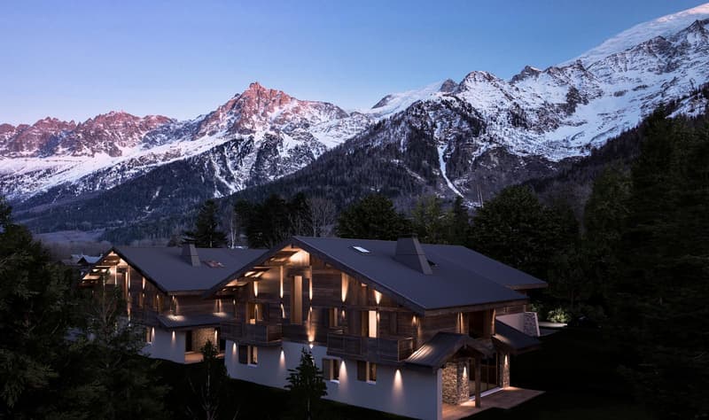 Chalet de haut standing au pied du Mont-Blanc. (1)