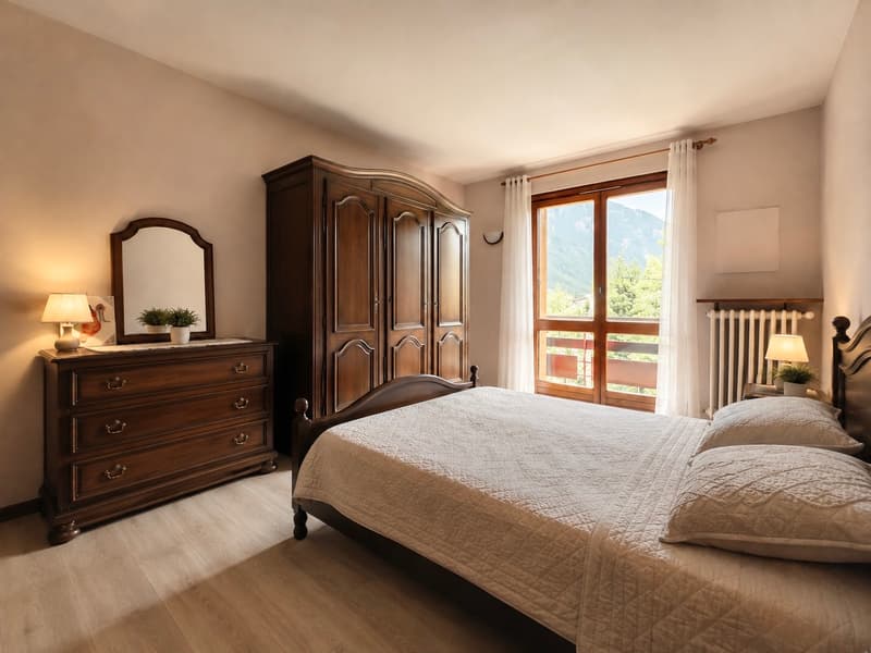 CHAMONIX LES PLANARDS | 52 M² DEUX BALCONS VUES MONT-BLANC (8)