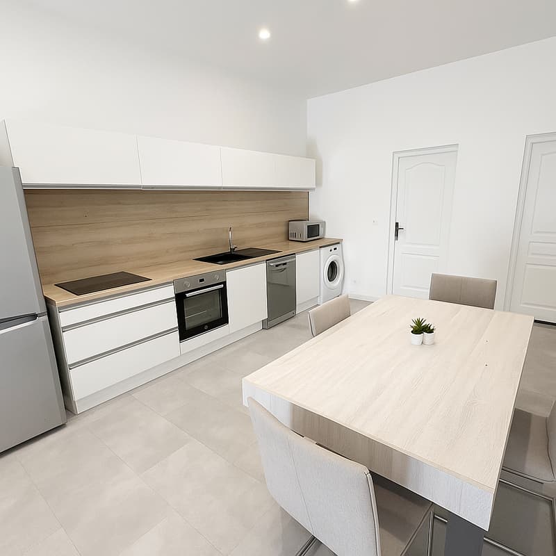 PERON Appartement T4 avec terrasse, jardin et 2 parkings (2)