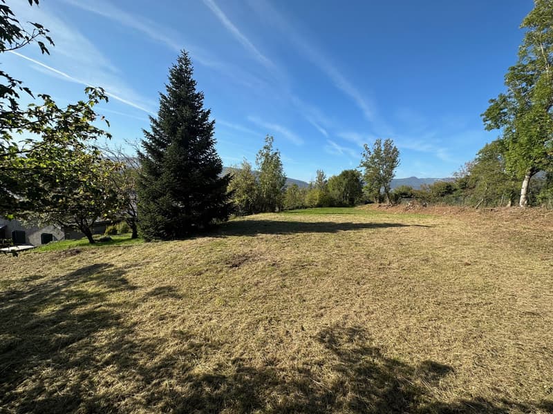 Terrain constructible de 1 053 m² avec vue dominante   Valserhône (secteur Lancrans) (6)