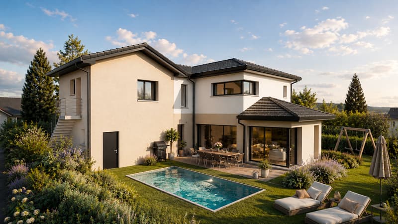 MAISON DE 141 M² SUR 772 M² de terrain (1)