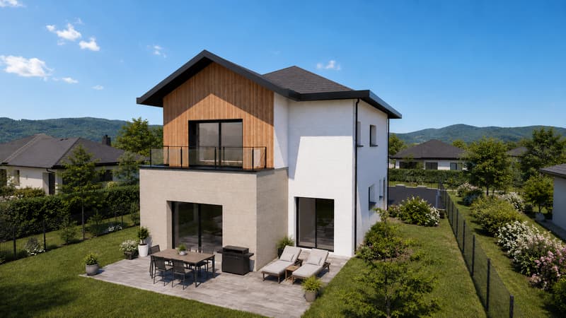 Maison contemporaine 5 chambres à Prévessin (2)