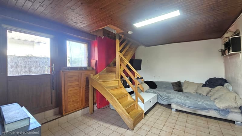 SÉGNY CENTRE   Maison individuelle avec jardin et cabanon. (7)