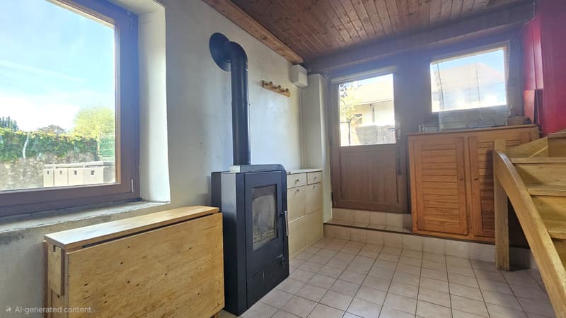 SÉGNY CENTRE   Maison individuelle avec jardin et cabanon. (8)
