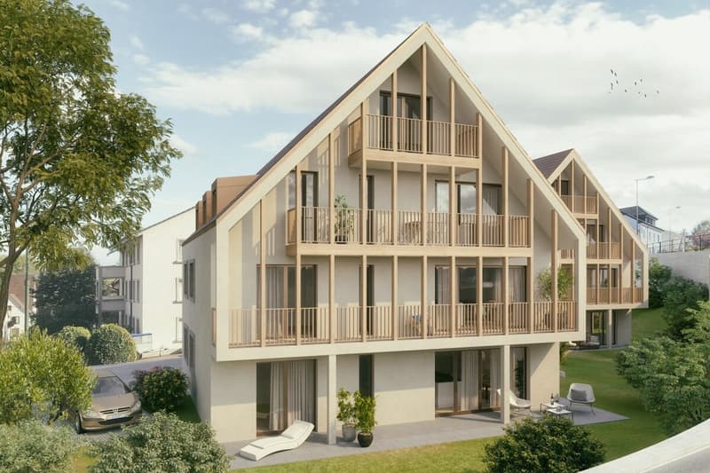 Zwei Mehrfamilienhäuser Neubau (1)