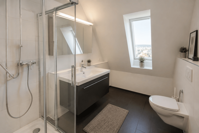 Wohnen über den Dächern - moderne Dachwohnung mit Charme (4)