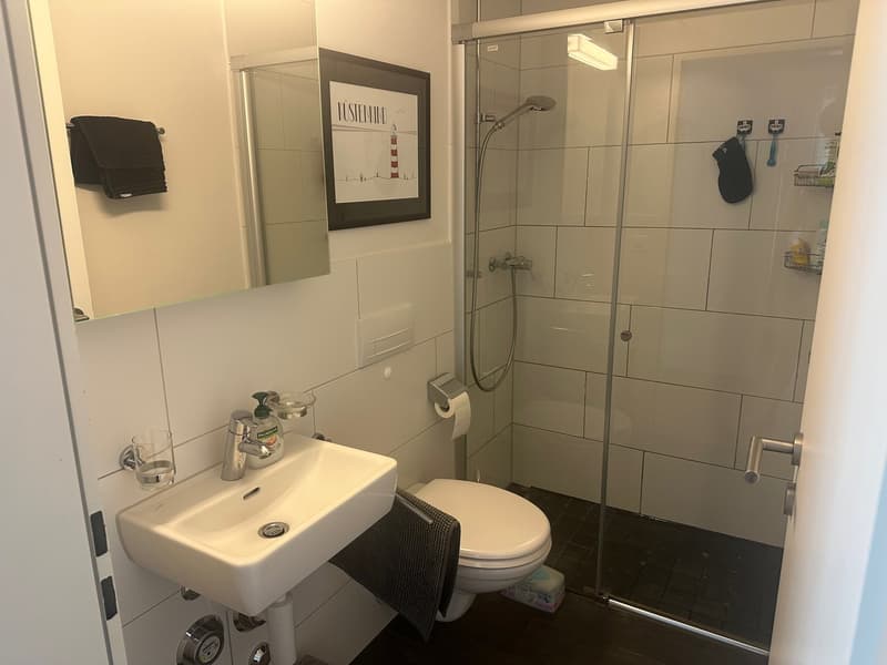 Separates WC/ Dusche