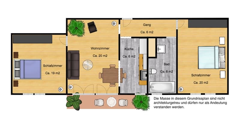 Grundrissplan