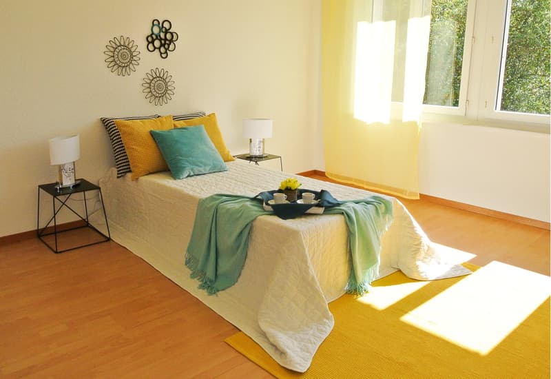 Musterwohnung - 1. Schlafzimmer