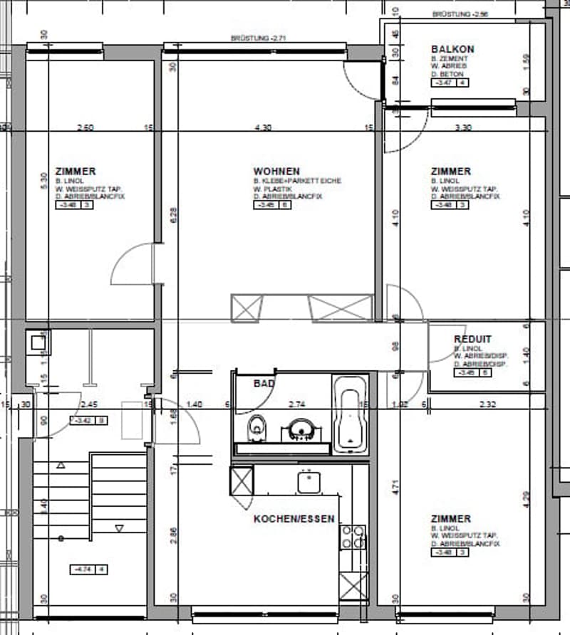 Grundrissplan
