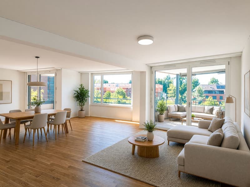 Grosszügige 4.5-Zimmer-Wohnung mit 143 m² in Opfikon  frisch saniert (3)