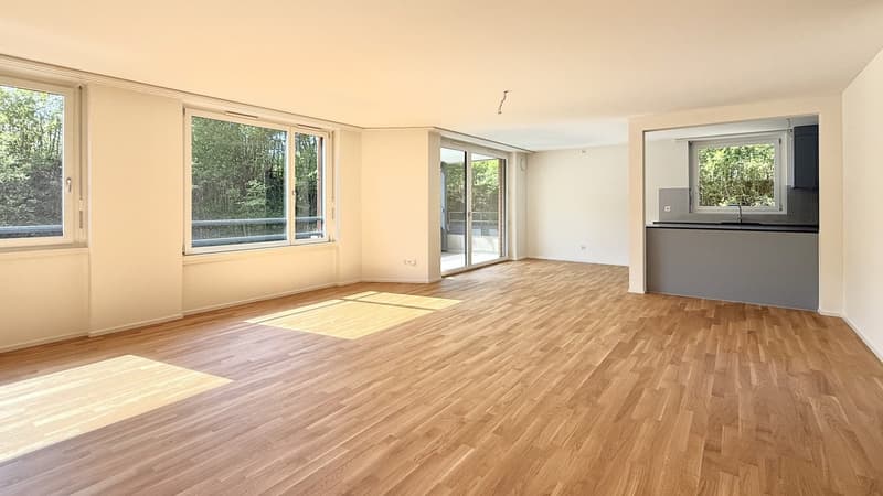 Platz für die ganze Familie  4.5 Zimmer mit zwei Balkonen im Brünnlipark (2)