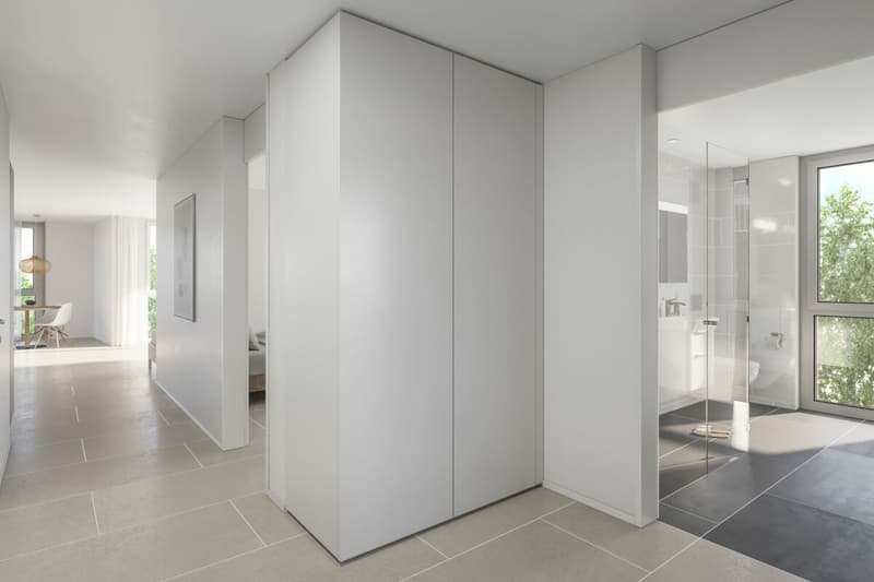 Gang/ Dusche (Visualisierung)