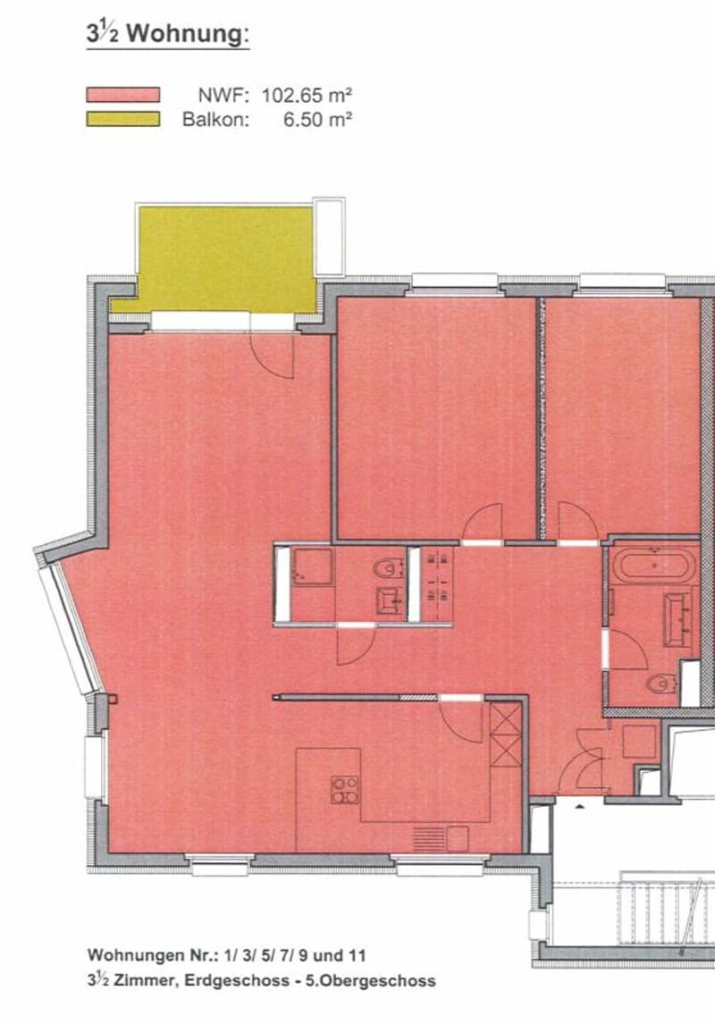 Grundrissplan
