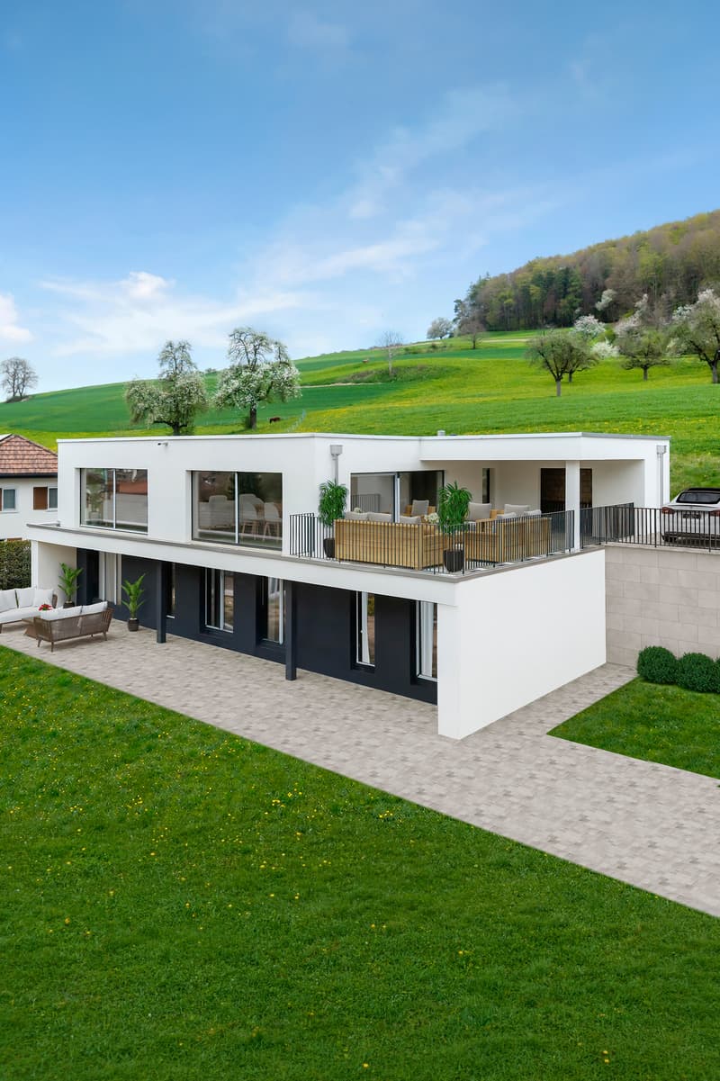 Neubau im Grünen mit Weitsicht (1)