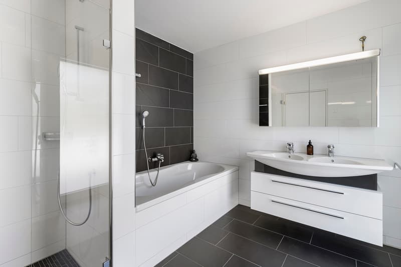 Modern living with a far-reaching view into the green in a quiet and city-near location (7)