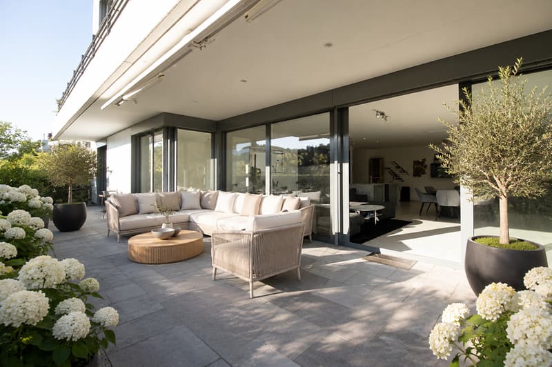 Appartement familial moderne avec jardin près de Zurich et Zug (9)