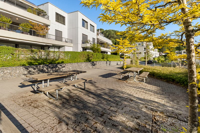 Appartement familial moderne avec jardin près de Zurich et Zug (2)
