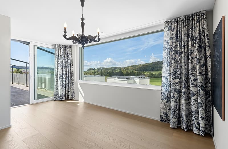 Exklusive Attikawohnung mit grosser Sonnenterrasse und Weitblick (4)