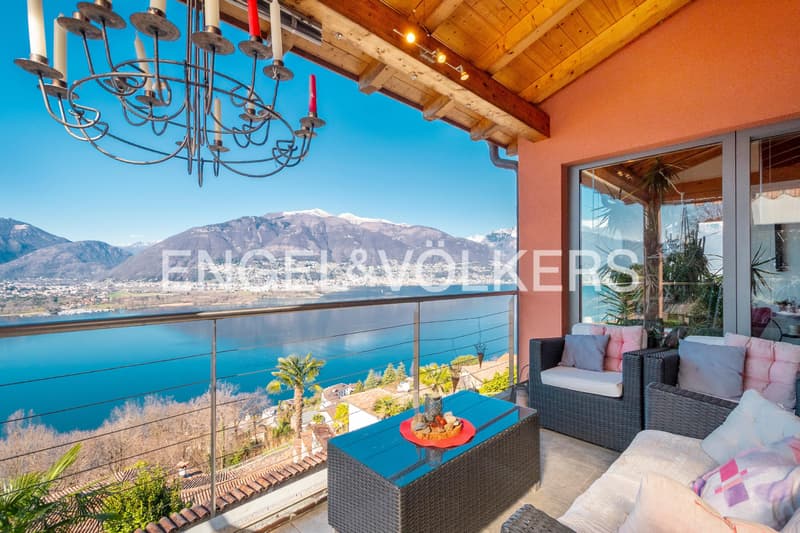 Casa vacanza luminosa con vista panoramica sul lago (4) (12)