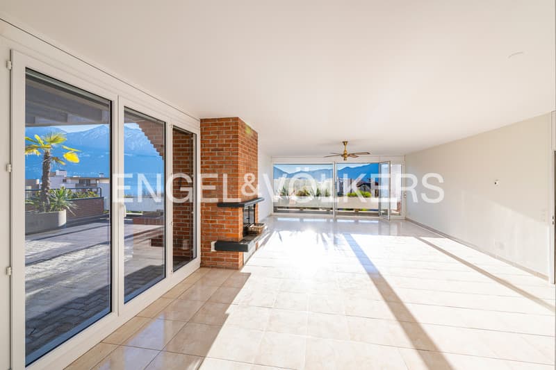 Appartamento in mansarda soleggiato con vista lago (23) (5)
