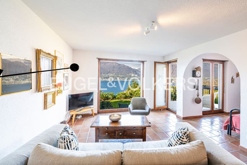 Seeblick und Garten in Tessin (15) (3)