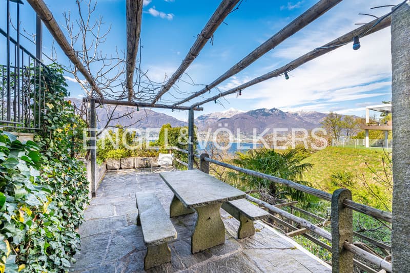 Seeblick und Garten in Tessin (15) (6)