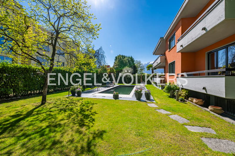 Gartenwohnung mit Aussenpool (62b) (13)