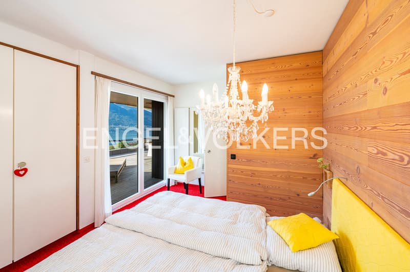 Attika mit Seesicht, Terrasse und Privatgarten (6) (7)