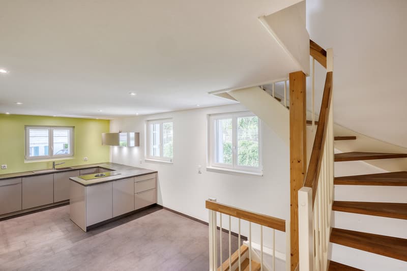 Bâtiment Riegel au caractère avec deux unités d'habitation interprétées de manière moderne ! (12)