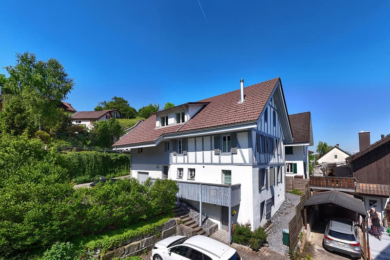 Bâtiment Riegel au caractère avec deux unités d'habitation interprétées de manière moderne ! (11)