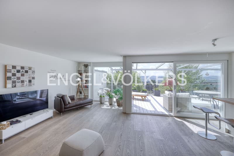 Living at an elevated location: Terrace apartment with a far-reaching view (4)