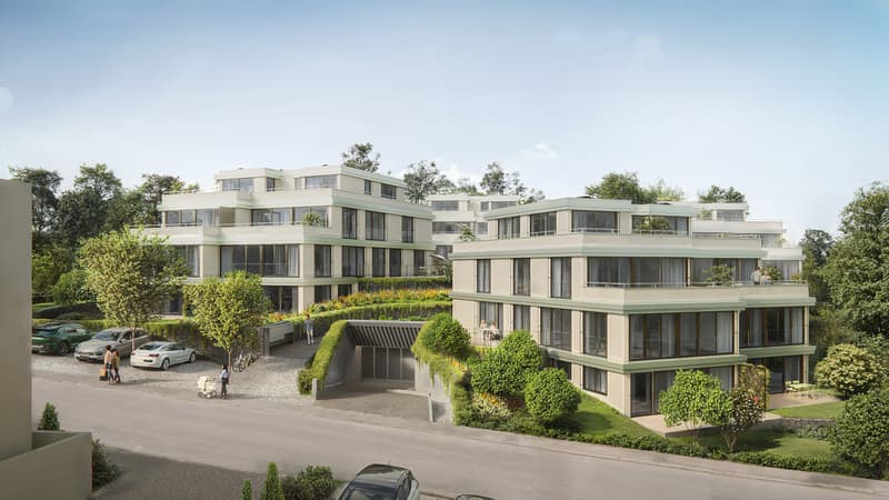 W-B3 | Neubauprojekt: Vier Höhen - Fürstenrain Oberwil (2)