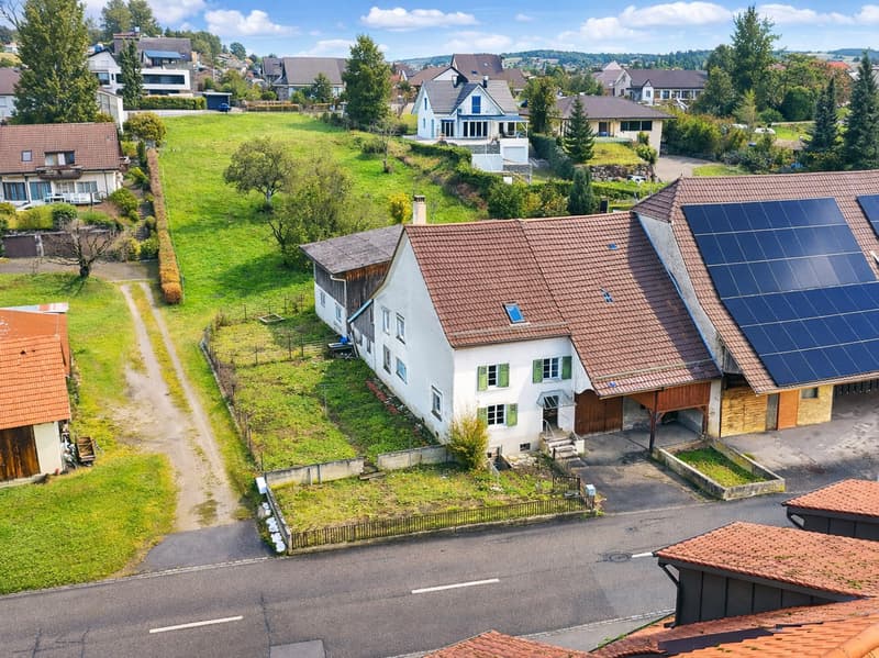 Bauernhaus mit grosser Baulandreserve (1)