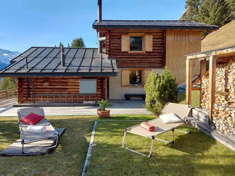 Luxurious Maiensäss in top location with panoramic view near Davos (2)