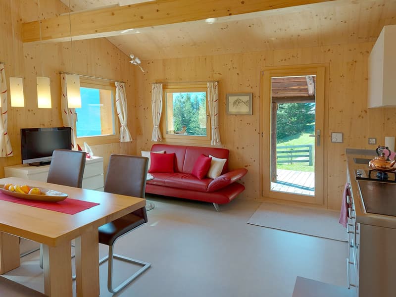 Luxurious Maiensäss in top location with panoramic view near Davos (6)