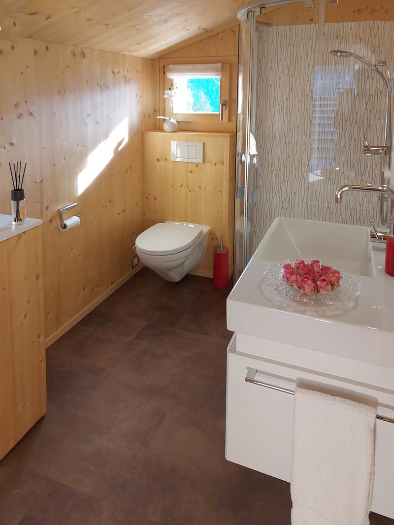 Luxurious Maiensäss in top location with panoramic view near Davos (9)