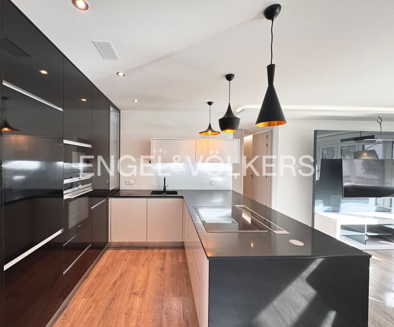Bright garden apartment in the center of Domat/Ems (2)