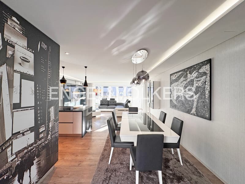 Bright garden apartment in the center of Domat/Ems (1)
