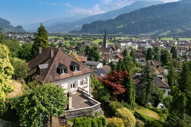 City villa with lake view & Alpine panorama in a unique solitary location (9)